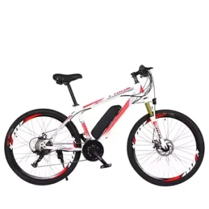 28 Inch Men’s Bicicleta Electric Bike Vintage Mountain Electric Bicycle with Hub Motor & Hydraulic Oil Brake New Electric Cycle