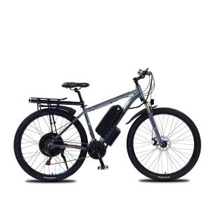 29-Inch Hybrid Electric Bicycle, 48V 1000W Motor, Three Modes, 21-Speed, Three Colors