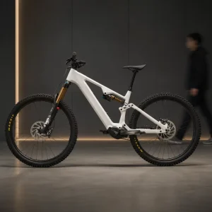 29er Carbon Fiber Electric Mountain Bike Full Suspension with Bafang M510 System