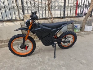 3-Speed Adults Electric Motorcycles 3500W Electric Off Road Dirt Bike 72V 22.5AH Li-Battery for Adults