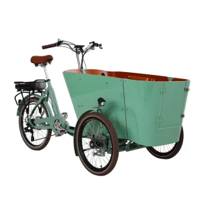 3 Wheel Bicycle With Cargo Box Front Loading Cargo Tricycle for Sale Electric and Manual Version Cargo Bike