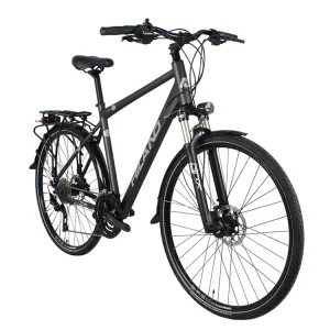30 Speed Hydraulic Disc Aluminum Alloy Travel 700c City Touring Bike Bicycle