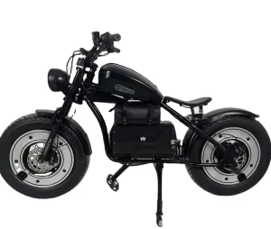 3000W 60V High Speed Fat Tire Mountain E Bike Brushless Motor Dual Suspension Hydraulic Disc Brakes Aluminum Alloy Frame