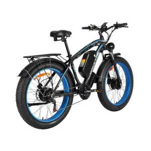 3000W Dual Motor Electric Bike 26 Inch Fat Tire 48V 23Ah Long Range Mountain Snow E-Bike for Adults Ready to Ship