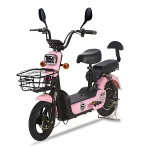 350-500W 21-Speed Steel Frame 48V/60V Electric Scooter Lead-Acid Battery 60km Range for Adults Digital Smart Urban Commuting