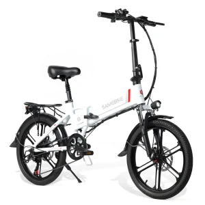 350D Folding Electric Bike for Adults Commute Beach Snow with Removable 48V Battery Electric Bicycles