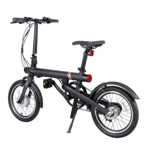 350W 36V Folding Mountain Electric Bike Mini Style with Integrated Battery and Aluminum Alloy Frame