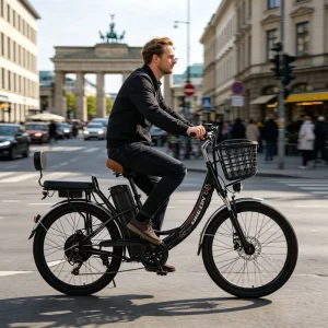 350W 500W Brushless Motor Electric Bicycles Electric Mountain Bikes Adult City Commuter E Bikes
