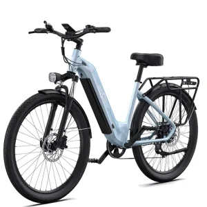 36V 250W Road Electric Bicycle, Adult Hybrid Electric Bicycle, City E-Bike, Electric Fat-Tire Bicycle