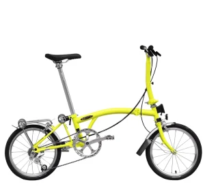 3SIXTY Folding Bike 16 Inch 6 Speeds G6 Steel Frame Mini Foldable Bicycle M Y S BAR Brompto TRI folding Bike