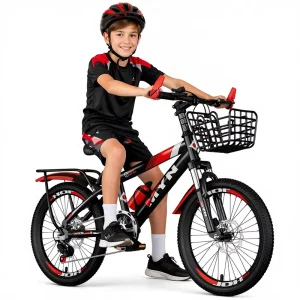 4-6-12 Years Old Children Mountain Bike, Disc Brake Student Bicycle, Boys Girls Kids Outdoor Sports Cycling Bike