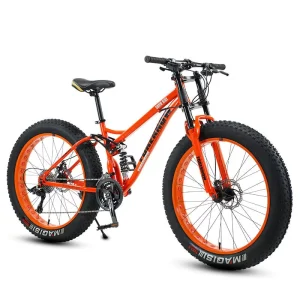 4.0 Carbon Fat Bike for Men Full Suspension Mountain Fat Bike Fatbike Alloy Rims Popular Fat Tire Bicycle With Good Tyre