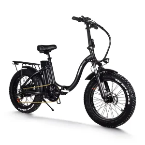 48V 350W Central Motor Integrated Battery Aluminum Alloy Frame Fat Tire Electric Mountain Bike