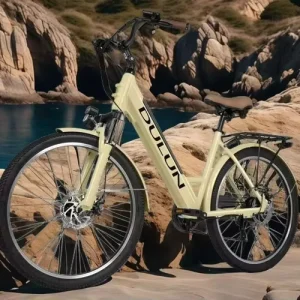 48V 350W High Speed Brushless Motor 14AH Foldable EU Lithium Battery 700C Tires 7 Speed Urban Commuting Electric Mountain Bike