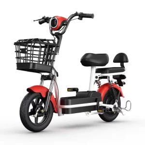 48V 350W Rear Hub Motor City Bike for Adults and Kids with Integrated Smart Electronic Battery Digital Display