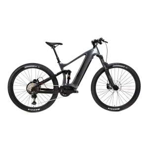 48V Full Suspension Mid Drive Bafang Motor Electric Mountain Bike 29 Inch