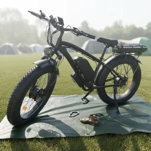 48V500W Dual Suspension Bike Lithium Battery Dual Motors Max Speed 50KM Carbon Steel Frame Derailleur Disc Brake Elektrische