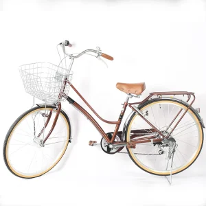 6 Speed City Bicycle for Adults Aluminium Alloy Frame and Steel Fork Bike