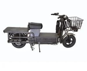 60/72V 1500W Brushless 38A/12 Tubes Controller Alloy Frame 3.5-10 Tire Ebike Heavy Load Capacity Electric Cargo Bike