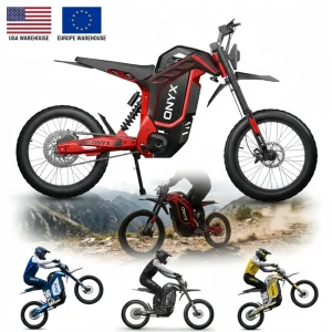 60V 40Ah Lithium Battery 6000w E Moto Dirt Bike Max Speed 46 Mph E Dirt Bike Electric Off Road Motorcycle