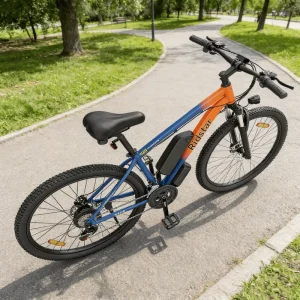 7 Speed 29 Inch City Electric Snow EBike 1000W Rear Hub Motor 15AH Down Tube Battery 48V Lithium Power Supply Disc Brake System