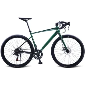 700C 14/16/21 Speed Aluminum Alloy Frame Road Bicycle Man Gravel Bike for Sale