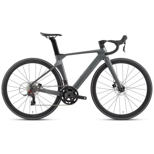 700C*25C Road Bicycle with Carbon Fiber Frame 22 Speed Thru Axle Hydraulic Disc Brake Racing Road Bike