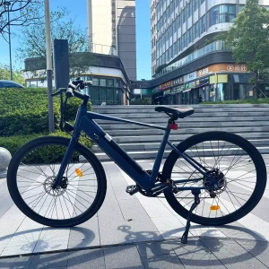 700C Electric Hybrid Bicycle 36V 7-Speed Electric City Bike Integrated Electric Bicycle