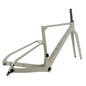 700C*50C Thread Storage Box Hidden Cable T47 Disc Brake T1000 Carbon Gravel Bicycle Frameset