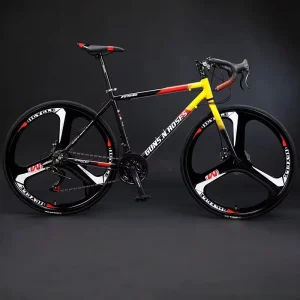 700C Aluminum Alloy Disc Brake Road Bike 21 Speed Steel Fork Super Fast Racing Car Variable Speed Ordinary Pedal X road
