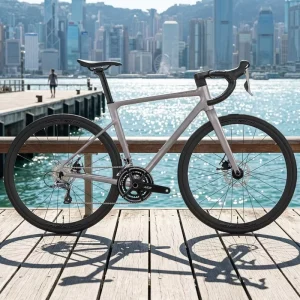 700C Aluminum City Bike Road Bike 12 Speed Hydraulic Disc Brakes Aluminum Fork Ordinary Pedal for Off Road & Gravel Trails