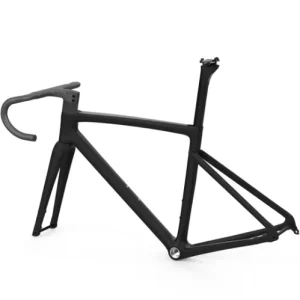 700C Carbon Gravel Bike Frame Flat Mount Design With Thru Axle for Gravel Riding