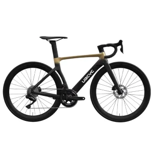 700C Curved Road Bike Double Disc Brake With Shock Absorption Variable Speed Carbon Steel Road Bicycle for Men