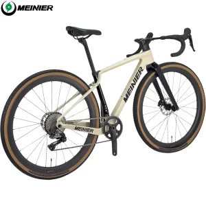 700C Gravel Road Bike With Carbon 12° Gravel Handlebar Full Carbon Road Bike 1X11 Speed Disc Brake Carbon Gravel Bike