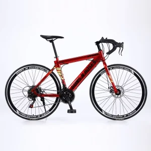 700C Road Bicycles with High carbon Steel Frames 21 speed Adult Road Bikes Break Wind