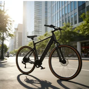 Aluminum 700c 250W 7-Speed Electric Fat-Tire Hybrid Off-Road City E-Bike