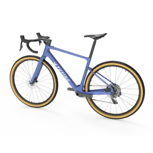 700c*45c Fully Carbon Frame Adult Road Bike Complete Gravel Bike with Hidden Electronic Derailleur & Ordinary Pedal Big Size