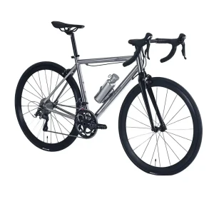 700c Traditional Road Bike 10 Speed Titanium Frame Disc Brake Ordinary Pedal Rear Rack