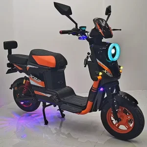 72V Brushless Motor City Bike Hydraulic Disc Brakes Lithium Battery 60km h Speed >60km Range Steel Frame Dual Suspension LCD