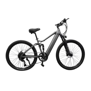750W 48V 10AH Lithium Battery 21 Speed ZOOM Disc Break OEM City Ebike Full Suspension Carbon Fiber Tire 27.5 Inch Electric Bike