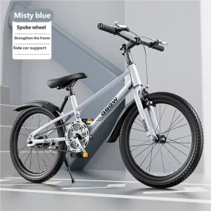 Children’s Hybrid Bicycle for 8–12-Year-Old Primary and Middle School Students, 22-Inch Rigid Carbon-Steel Frame, Disc Brakes