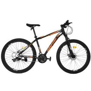 8 Speed 26 Inch Women Youth Mountain Bike Disc Brake Steel Frame Suspension Fork