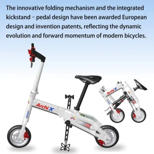 8.5 Inch Chainless Magnesium Aluminum Alloy One Piece DieCast Frame Electric Assist Kids Bicycle