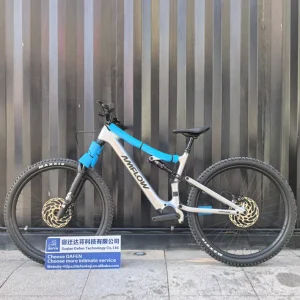 Hybrid Electric Bicycle, High-Performance Eco-Friendly Motor, Power Lithium Battery, Carbon Fiber, 800 Wh