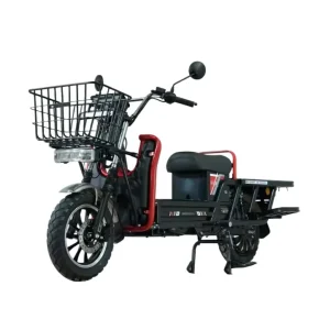 A Heavy duty Comfortable Steel Frame E bike with Disc Brakes Designed for Efficient Urban Transport Powerful Electric Assistance