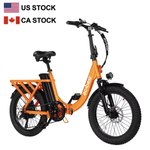 ACTBEST Mars Small Folding 48v Electric Bike 20 Inch Fat Tire City E-bike For Adults