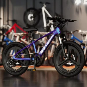 Adjustable Height Kids Bike 18-24 Inch Lightweight Mag Alloy Frame for Teenagers
