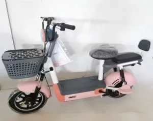 Adult Electric Bicycles with Baskets 3-Speed Carbon Fibre Frame Electronic Smart Features Popular Electric Road Bikes