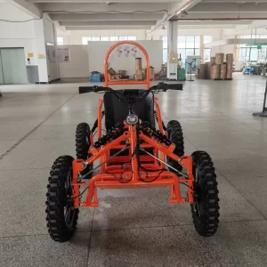 Adult Four Wheel Bike with Aluminum Alloy and Hydraultic Disc Brake Four Wheel Cargo Bike