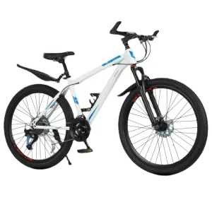 Adult Men’s 24/26 Inch 27 Speed Suspension Fork Aluminum Alloy Rims Cross-Country Mountain Bike